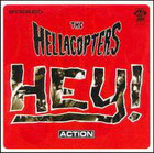cd-singel pappersfodral: Hellacopters: Hey!