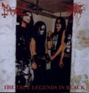 cd: Mayhem / Darkthrone: The True Legends in Black