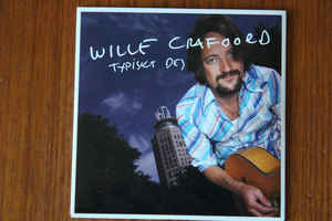 cd-singel pappersfodral: Wille Crafoord: Typiskt Dej