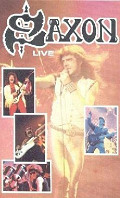 vhs: Saxon: Live