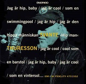 cd: Svante Thuresson: Jag är hip, baby...