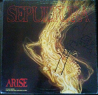 lp: Sepultura: Arise (Rough Mixes)