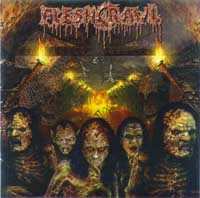 cd: fleshcrawl: as blood rains from the sky we walk the path of endless fire