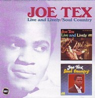 cd: Joe Tex: Live & Lively/ Soul Country