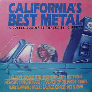 lp: VA: California's Best Metal - A Collection Of 12 Tracks By 12 Bands