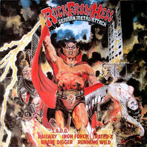 lp: VA: Rock From Hell - German Metal Attack
