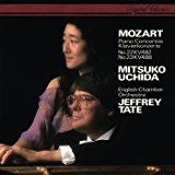 cd: Wolfgang Amadeus Mozart: Piano Concertos No. 22 & 23. Mitsuko Uchida. English Chamber Orchestra & Jeffrey Tate