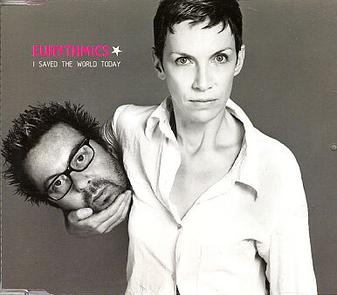 cd-singel: Eurythmics: I saved the world today
