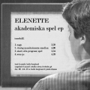 cd-r: Elenette: akademiska spel ep/dygd ep