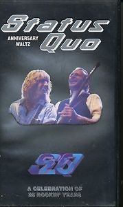 vhs: Status Quo: Anniversary Waltz - A Celebration Of 25 Rockin' Years