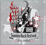 cd-digipak: VA: Sweden Rock Festival - CD 2008 - Fill Your Head With Rock