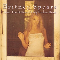 cd-singel pappersfodral: Britney Spears: From The Bottom Of My Broken Heart