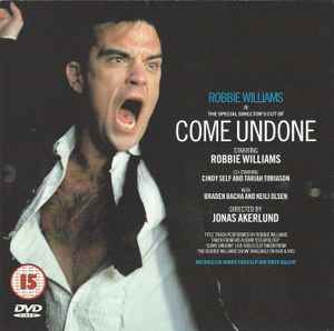 dvd-singel: Robbie Williams: Come Undone