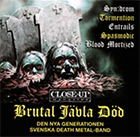 cd pappersfodral: VA: Brutal jävla död