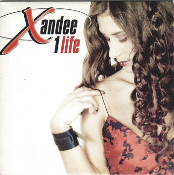 cd-singel pappersfodral: Xandee: 1 Life