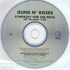 cd-singel: Guns N' Roses: Sympathy For The Devil