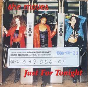 cd-singel pappersfodral: She Moves: Just For Tonight